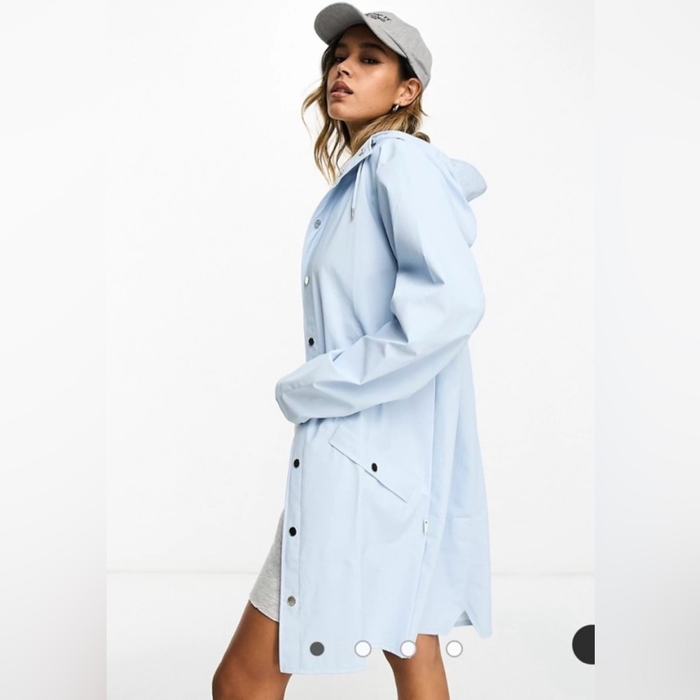 Rains Sky Long Jacket